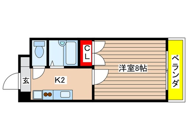 レイ-ル赤池の物件間取画像